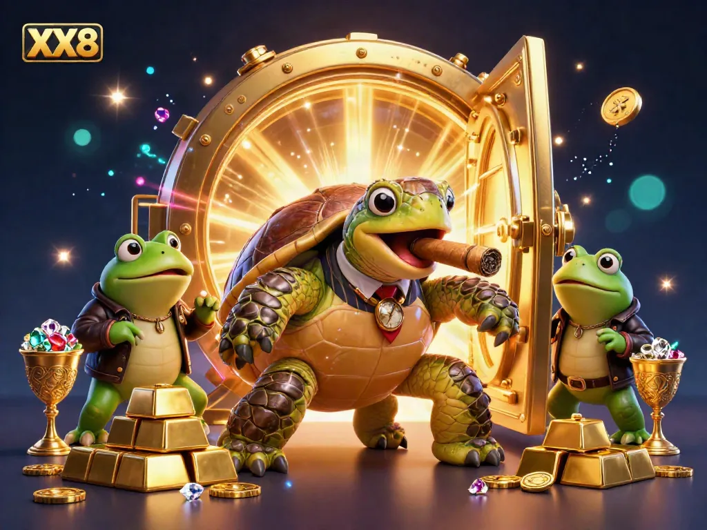 Experience the thrilling world of XX8 illustrated with vibrant casino elements and characters.