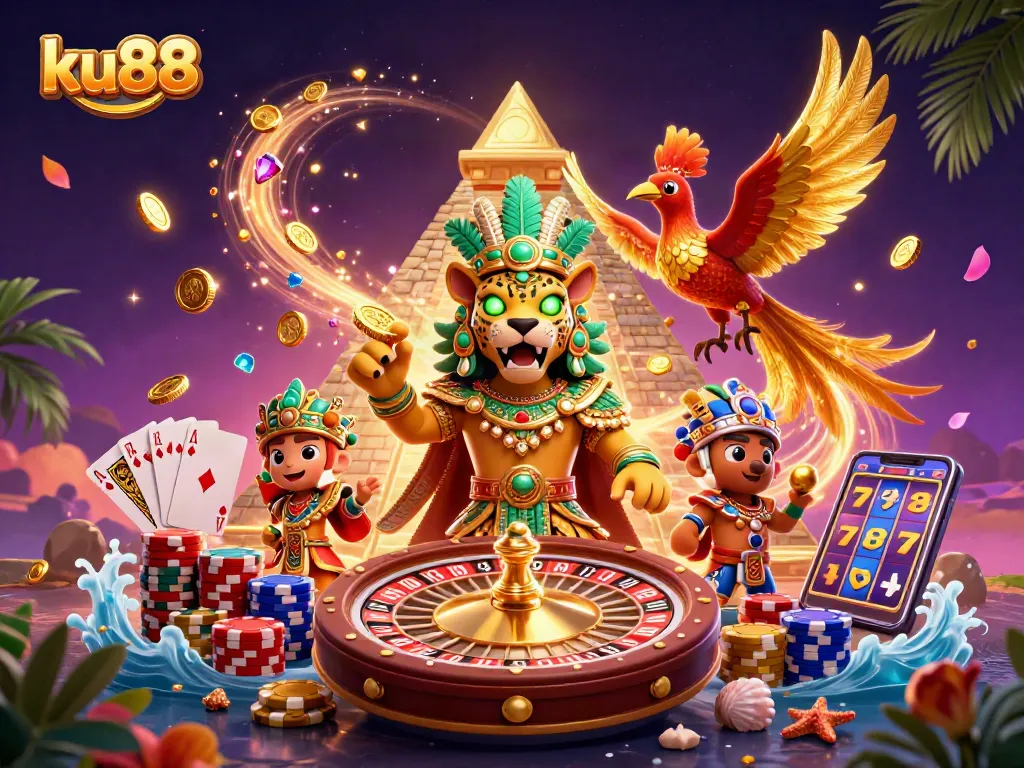 Win big at ku88 with immersive gaming experiences featuring jackpots, spins, and vibrant casino visuals.