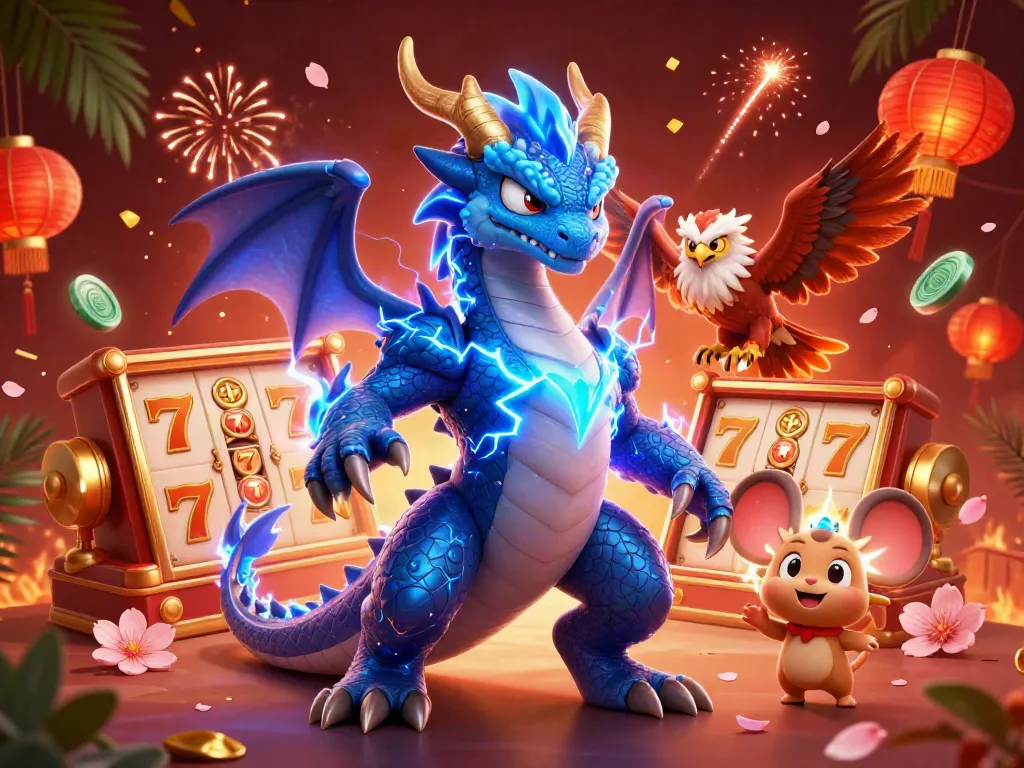 Experience thrilling gameplay at Ta88 with dynamic elements and vibrant casino symbols.