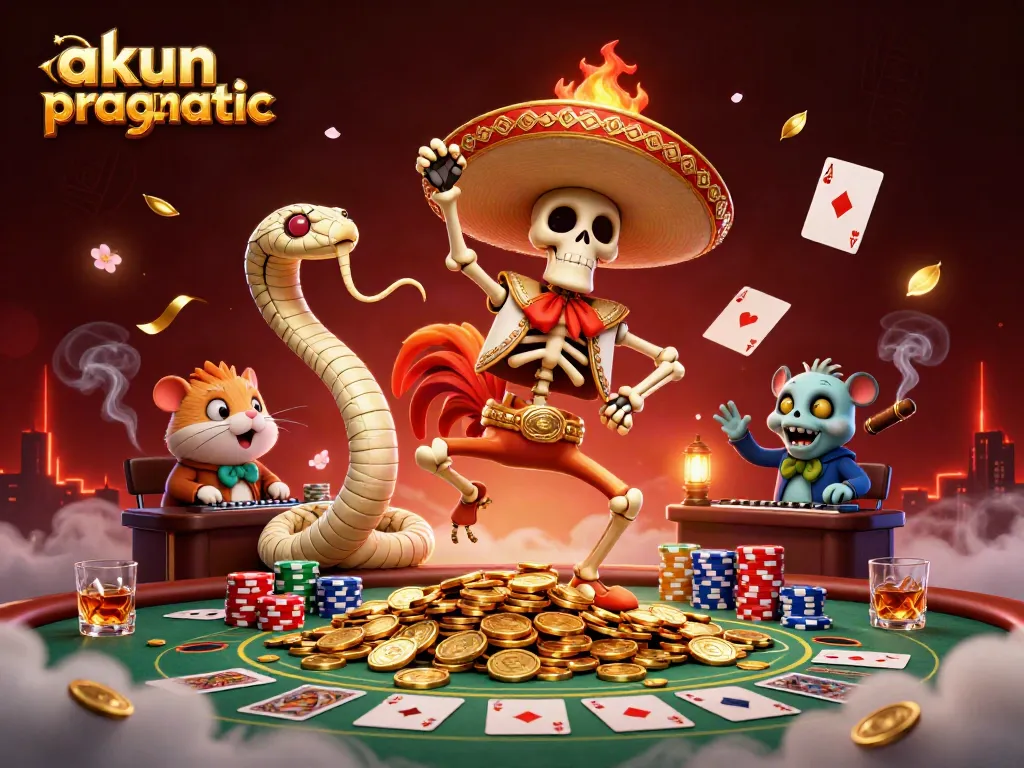 Engage the excitement of akun pragmatic gaming with vibrant characters celebrating over golden coins.