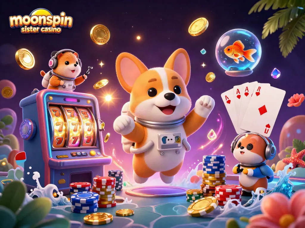 Join the excitement at moonspin sister casino, exploring a vibrant universe of floating rewards.