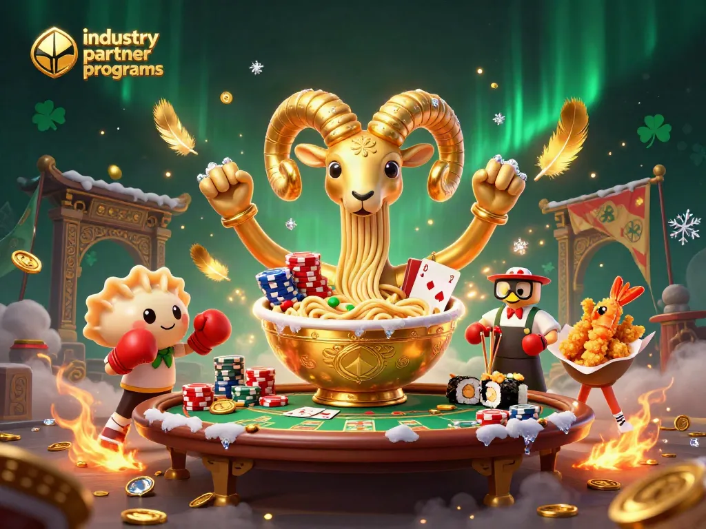 Engage in thrilling casino action with our animated image showcasing industry partner programs through dynamic poker elements.