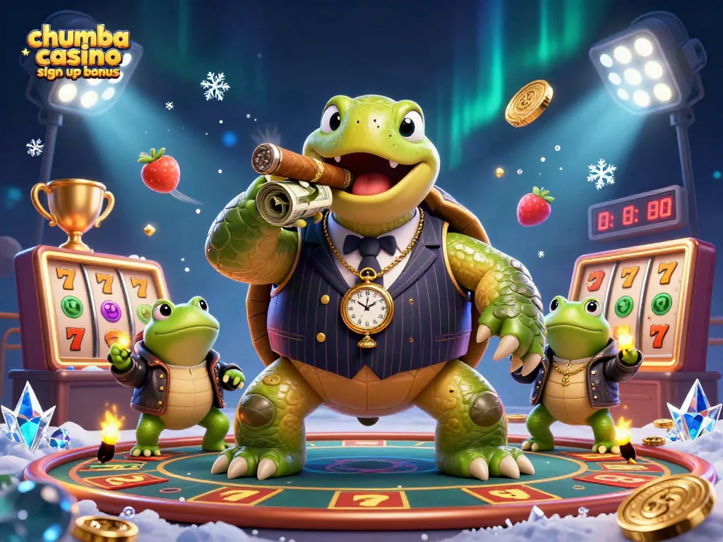 Explore the excitement of the chumba casino sign up bonus with vibrant 3D characters and rich slot elements.