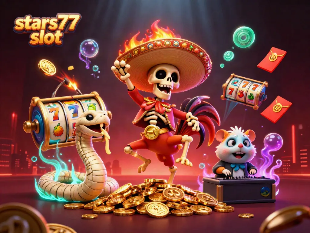 Menangkan jackpot dengan stars77 slot di tengah pesta koin emas yang ramai.