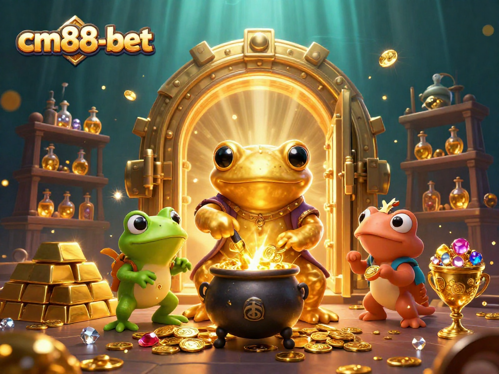 Spin winning jackpots at cm88-bet with our golden salamander alchemist and magical treasures.